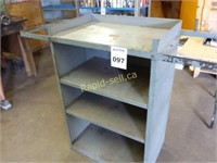 Metal Cabinet/Shelf Unit