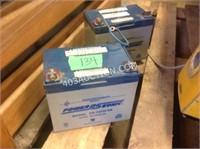 2 Sealed Rechargable 12v Batteries