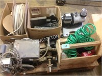Skid of Assorted Stuff Including Spa Pump & More