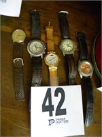 5 ASSORTED MENS WATCHES