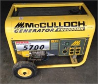 McCulloch 5700 Watt Generator 13.0HP