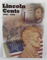 1941-1958-D Lincoln Wheat Cent Coin Booklet Set