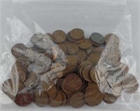 150+ Lincoln Wheat Cent Penny Coins Bag 1