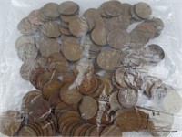 150+ Lincoln Wheat Cent Penny Coins Bag 2