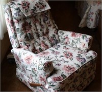 Recliner - tapestry design upholstery by Pontiac