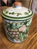 Louisville Stoneware Canister with Lid