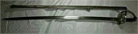 Model 1850 staff and field sword and Scabbard