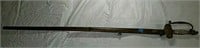 Model 1840 infantry officers sword with Scabbard