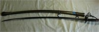 Ames 1860 enlisted calvary sword with Scabbard