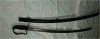 NCO sword with Scabbard possibly a star