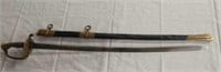 Foot Officers Sword model 1850 with Scabbard
