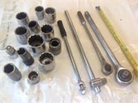 Industrial Socket Wrench and Sockets