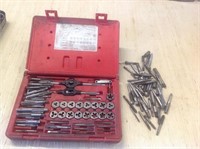 Tap and Die Set w/Extra Pieces