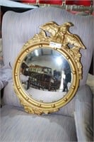 Eagle Adorned Shield Mirror