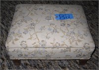 Upholstered footstool