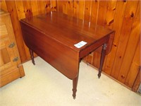 42" Country cherry drop leaf table