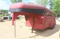 1992 CALICO CATTLE TRAILER 4GASS1621N1000468