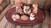 Tray and Figurines