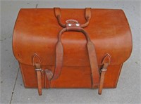Vintage Leather Satchel By R.E.Buckmaster Casper