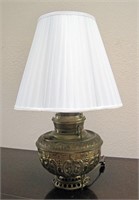 Electrified Antique Brass Juno Lamp