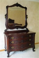 High Quality Antique Mahogany Bedroom Set