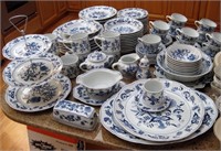 Partial Set of Blue Danube Dishes