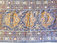 Mahabad Persian Rug, Hand Knotted 5'2" x 10'