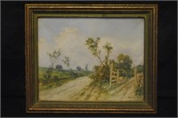 Original C.C. Benham Oil Painting, Landscape