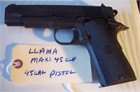 Llama Maxi 45CF Pistol 45 Cal