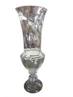 Super Tall Crystal Vase 22"