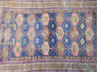 Turkaman Rug, Handwoven, 2'1" x 4'3"