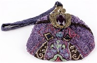 Exquisite Victorian Glass Beaded Purse