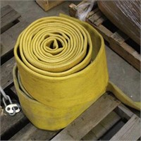 APPROX 30FTX5" AND 25FTX5" ROLLS OF WATER HOSE