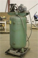 STAND UP AIR COMPRESSOR WITH DAYTON 3HP MOTOR,