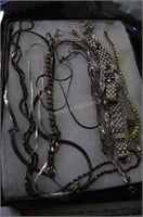 Sterling Silver Bracelet & Necklace 126G