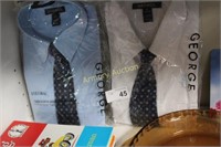 GEORGE SHIRT AND TIE SETS