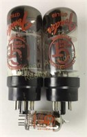 Pair FENDER 6L6's and one 12AX7 Groove Tubes