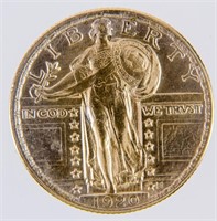 Coin 1920-P Standing Liberty Silver Quarter