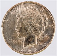 Coin High Grade 1928-S Peace Silver Dollar