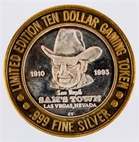 Coin Sam’s Town Casino $10 Silver Token