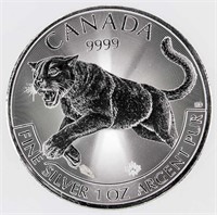Coin 2016 Canadian RCM $5 Silver Cougar