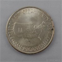 1953-S Washington - Carver Silver Half Dollar Coin