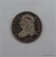 1832 Caped Bust Silver Dime Coin