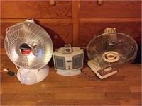 heaters and fans