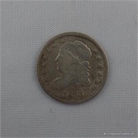 1833 Caped Bust Silver Half Dime Coin