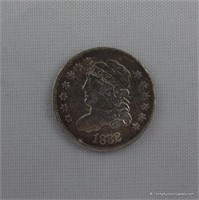 1832 Caped Bust Silver Half Dime Coin
