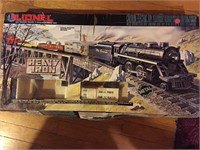 Lionel heavy iron train set