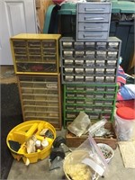 stacking organizers with contents