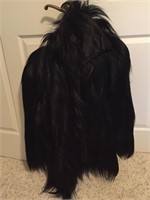 Monkey fur 3/4 coat