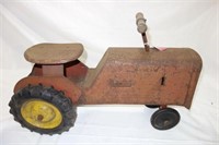 ANTIQUE RIDING/PUSH TRACTOR TIRES SAY: ORCO AIR